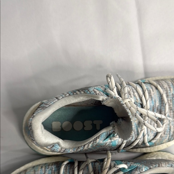 Adidas Golf Blue and Gray Sneakers with Textured Upper - Picture 5 of 7